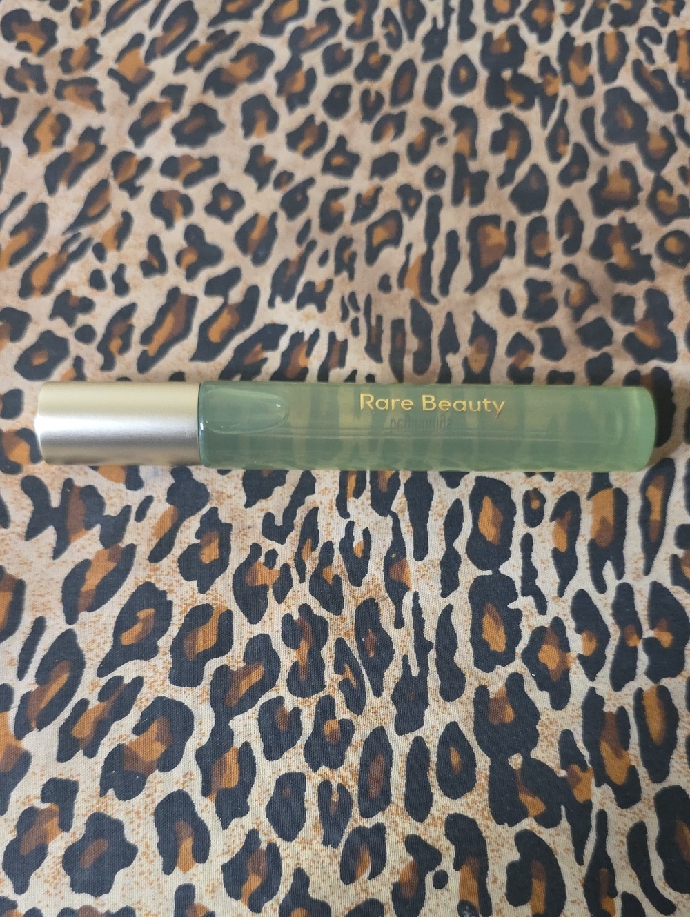 Rare Beauty Green Lip Oil Gloss